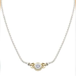 John Medeiros Beijos 6MM Cubic-Zirconia Single Stone 16" Necklace